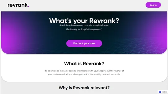 RevRank App screenshot