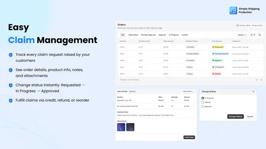 Simply Shipping Protection screenshot