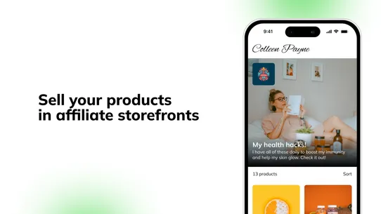 MyPlaza: Affiliate storefronts screenshot