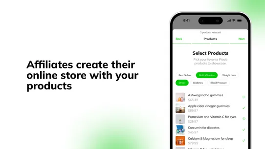 MyPlaza: Affiliate storefronts screenshot