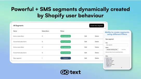 GOtext ‑ SMS Marketing screenshot