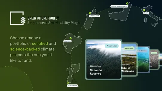 GFP Sustainability App screenshot