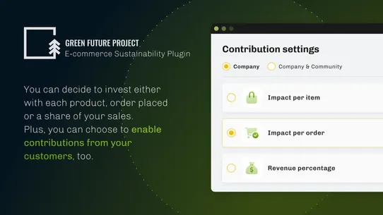 GFP Sustainability App screenshot