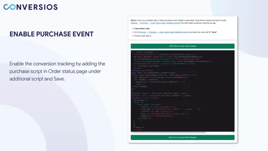 Conversios ServerSide Tracking screenshot