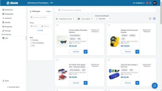 Dogama Dropshipping Nacional screenshot