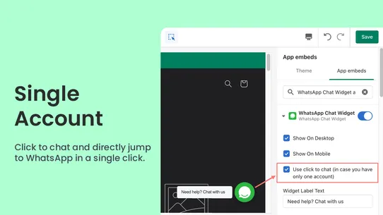 SeedGrow Chat App Widget screenshot