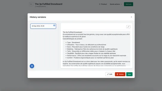 ProductifyAI screenshot