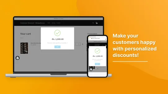 Customer Discount‑MyAppGurus screenshot