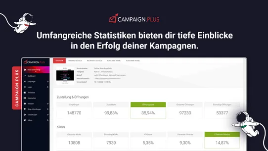 Campaign.Plus E‑Mail‑Marketing screenshot