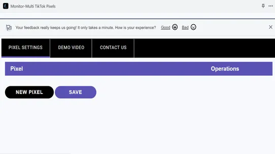 Monitor‑Multi TikTok Pixels screenshot