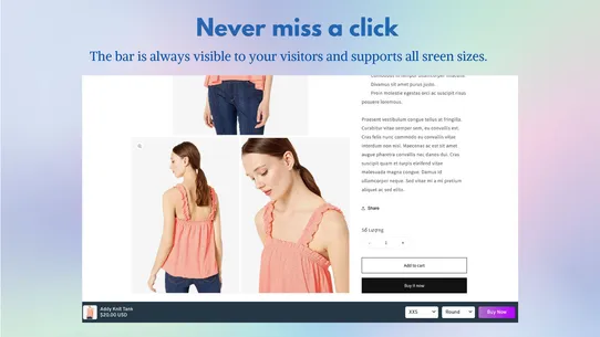 Ultimate Sticky Add to Cart screenshot
