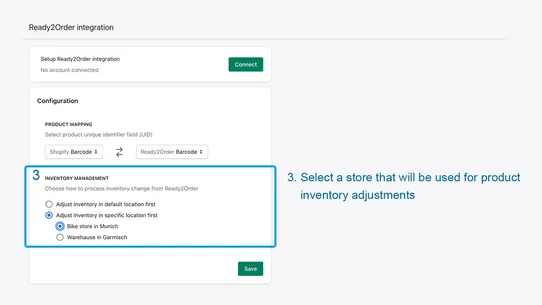 Ready2Sync: Inventory App screenshot