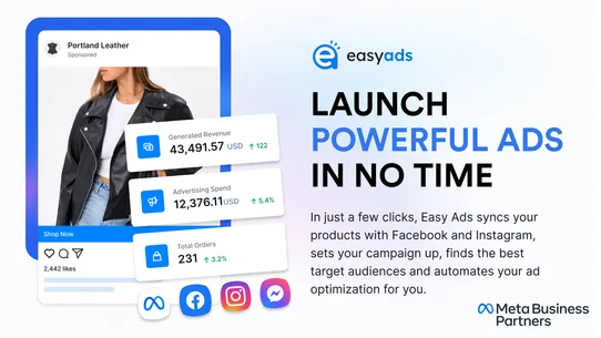 Facebook Ads AI ‑ Easy Ads screenshot