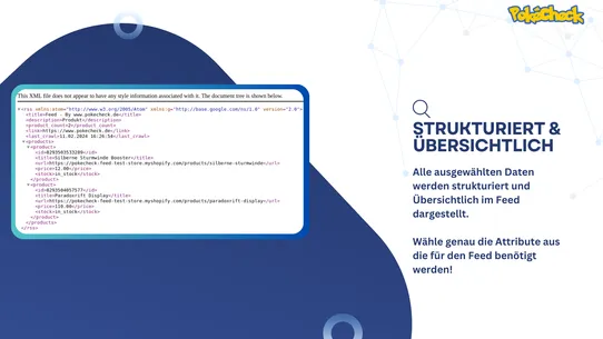 PokeCheck XML Feed screenshot
