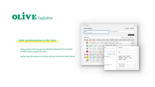 OLIVE: TagEditor screenshot