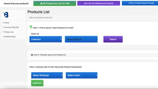 BulkPro ‑ Bulk Products Editor screenshot