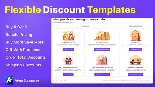 Volume &amp; Gift Discounts – Atom screenshot