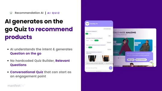 Manifest AI Chatbot + ChatGPT screenshot