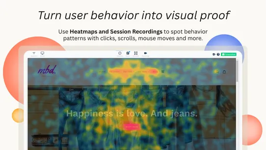 Lucky Orange Heatmaps &amp; Replay screenshot