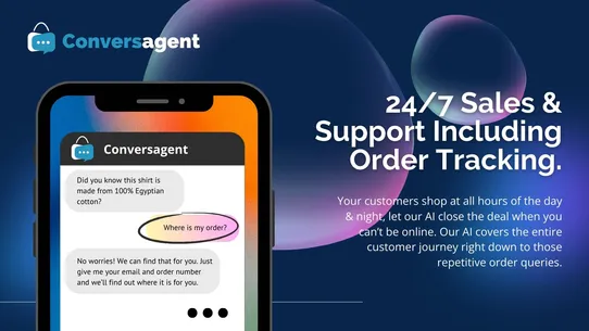 Conversagent AI Support &amp; Chat screenshot