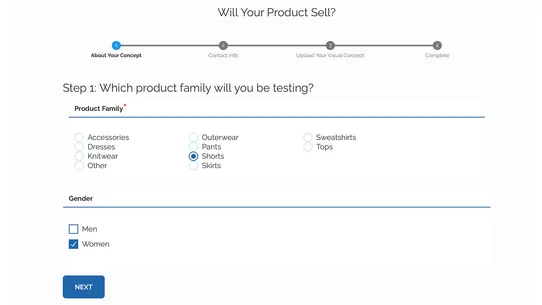 Sustalytics Survey Platform screenshot