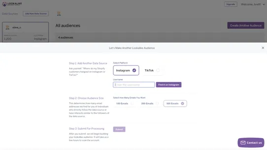 Lookalike Audience Maker screenshot