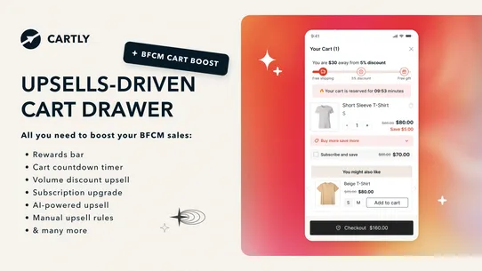 Cartly Slide Cart Drawer screenshot