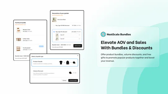 NestScale Bundles &amp; Discounts screenshot