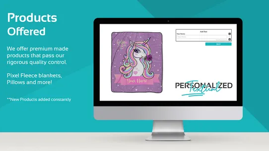 Pixsona Personalized Products screenshot