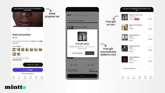 Mintt ‑ Free Gift screenshot
