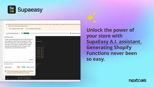 SupaEasy: AI Functions creator screenshot