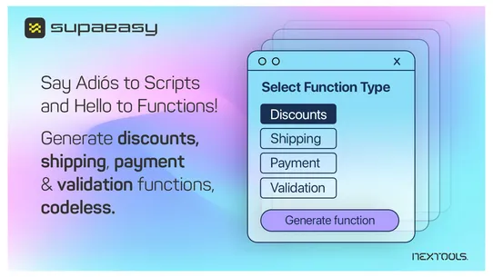 SupaEasy: Functions Generator screenshot