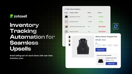 Zotasell: AI Upsell‑Cross Sell screenshot
