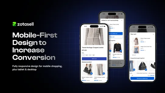 Zotasell: AI Upsell‑Cross Sell screenshot