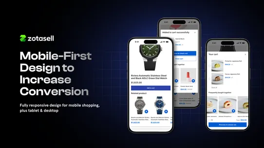 Zotasell: AI Upsell‑Cross Sell screenshot