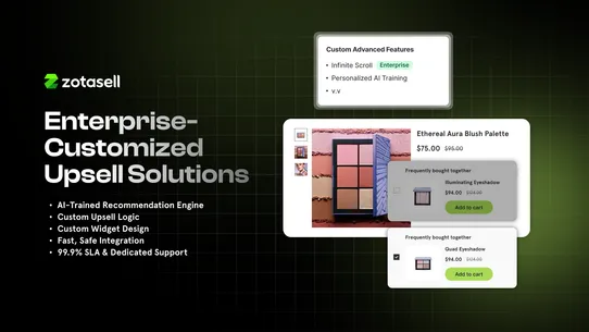 Zotasell: AI Upsell‑Cross Sell screenshot