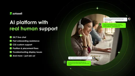 Zotasell: AI Upsell &amp; Bundles screenshot