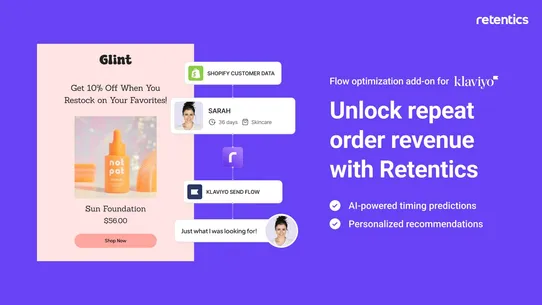 Retentics: Repeat Orders screenshot