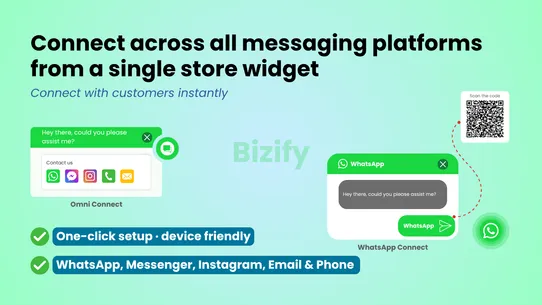 Bizify ‑ WhatsApp chat screenshot