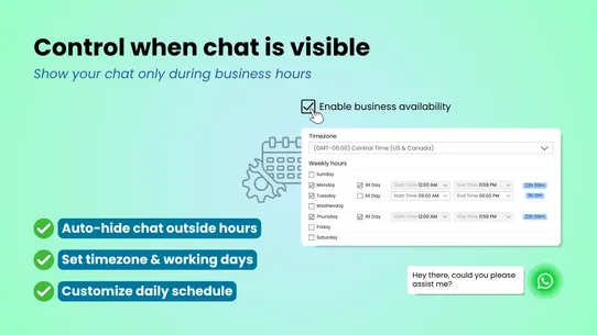 Bizify ‑ WhatsApp chat screenshot