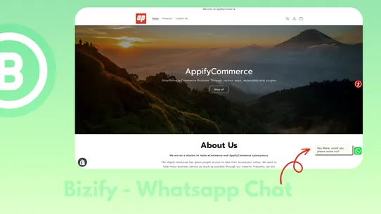 Bizify ‑ Whatsapp chat screenshot
