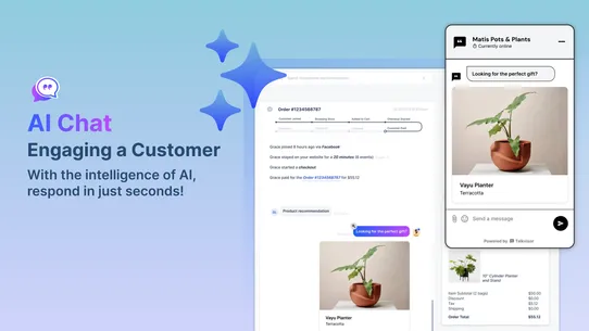 Talkvisor AI Chatbot Live Chat screenshot