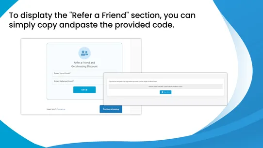 Folio: Refer a friend screenshot