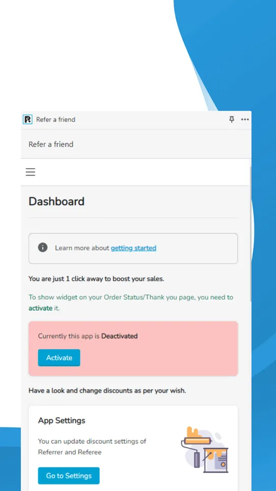 Folio: Refer a friend screenshot