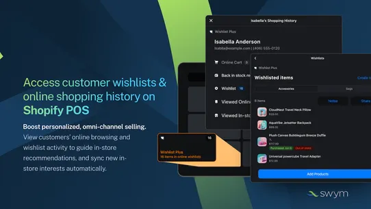 Swym Wishlist Plus screenshot