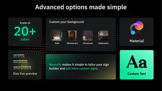 Neonsify ‑ Neon Sign Custom screenshot