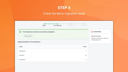 LitExtension Store Migration screenshot