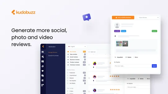 Kudobuzz Product Reviews &amp; UGC screenshot