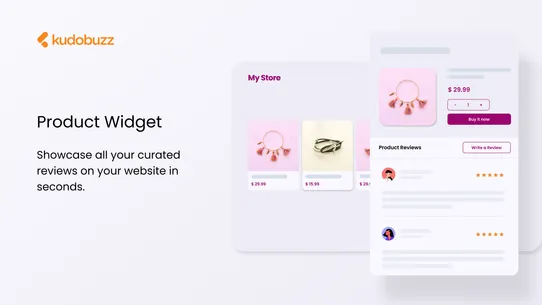 Kudobuzz Product Reviews &amp; UGC screenshot
