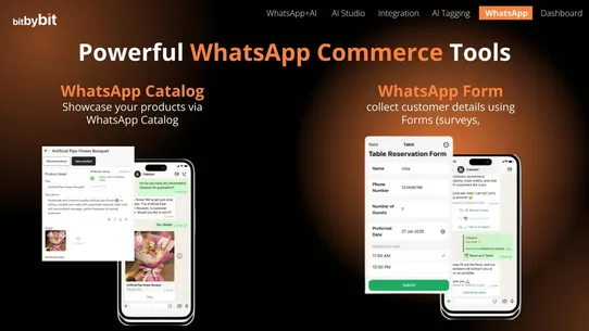 bitChat: WhatsApp AI Chatbot screenshot